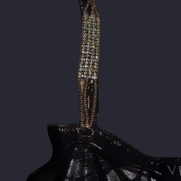 VENUS Black and Silver Patterned Blouse - Picture 2 of 4